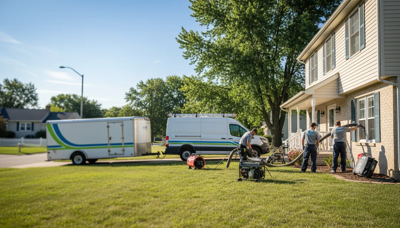 Flooded Basement Restoration And Cleanup With Repair in Ovett, MS near me